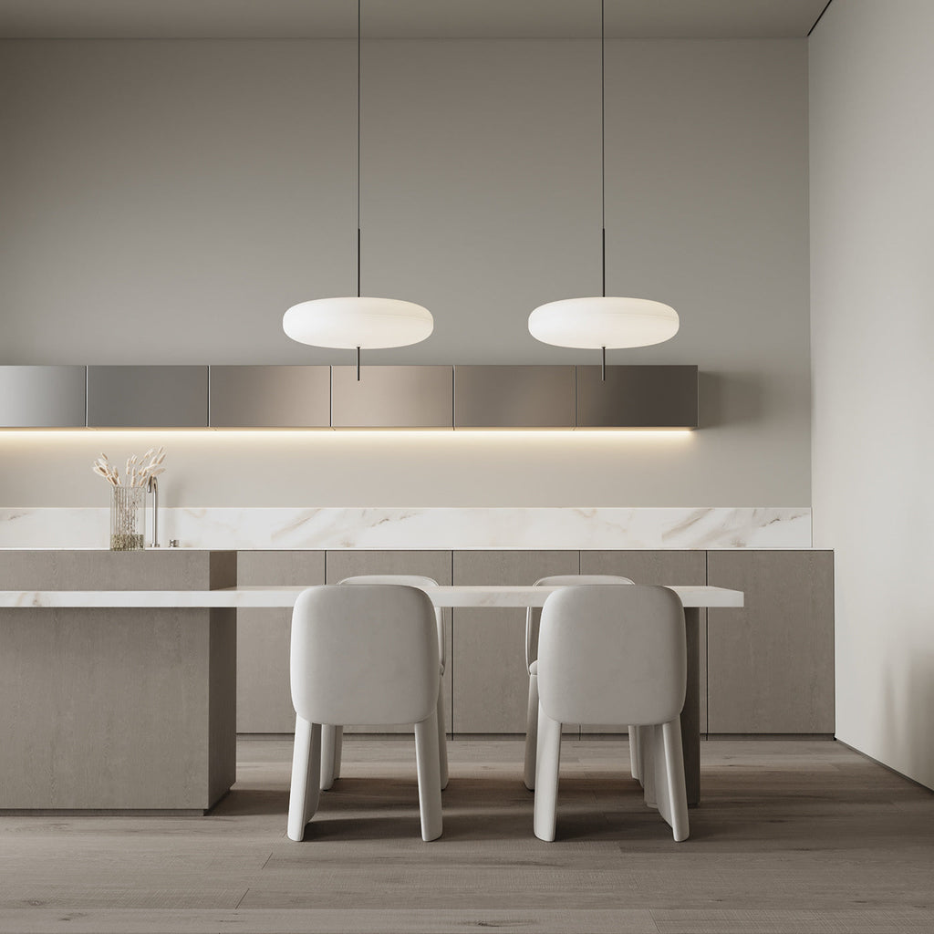 Quor Nordic Modern Oval Single Pendant Light