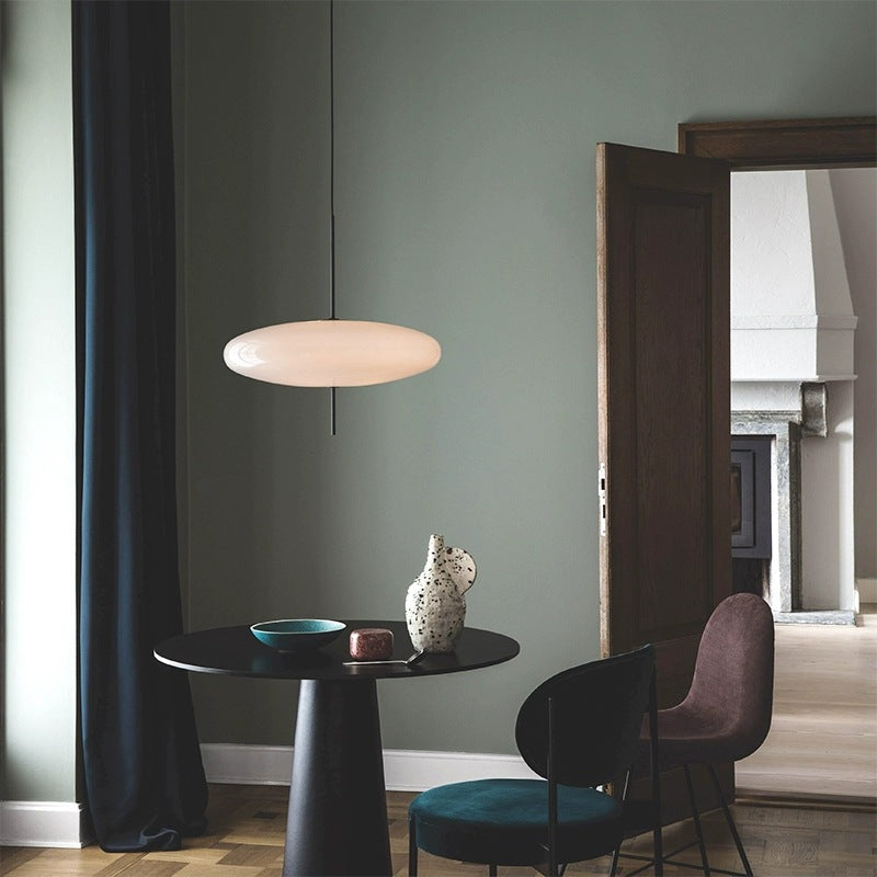 Quor Nordic Modern Oval Single Pendant Light