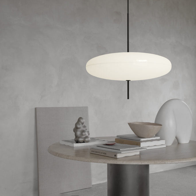 Quor Nordic Modern Oval Single Pendant Light