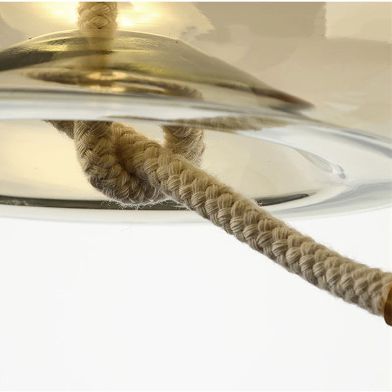 Valentina Nordic LED Pendant Light, Decorative Glass