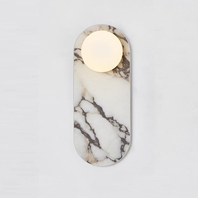 Domil Elegant Marble Wall Lamp – Modern Decorative Lighting Fixture