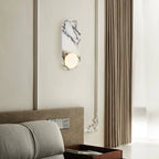 Domil Elegant Marble Wall Lamp – Modern Decorative Lighting Fixture
