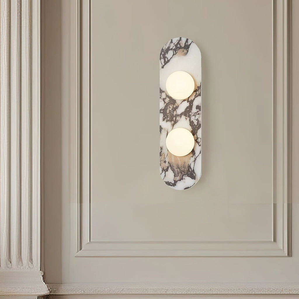 Domil Elegant Marble Wall Lamp – Modern Decorative Lighting Fixture