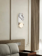 Domil Elegant Marble Wall Lamp – Modern Decorative Lighting Fixture