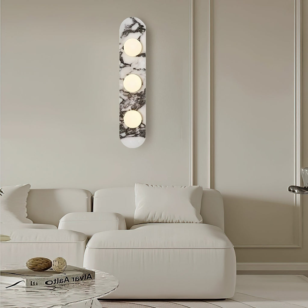Domil Elegant Marble Wall Lamp – Modern Decorative Lighting Fixture