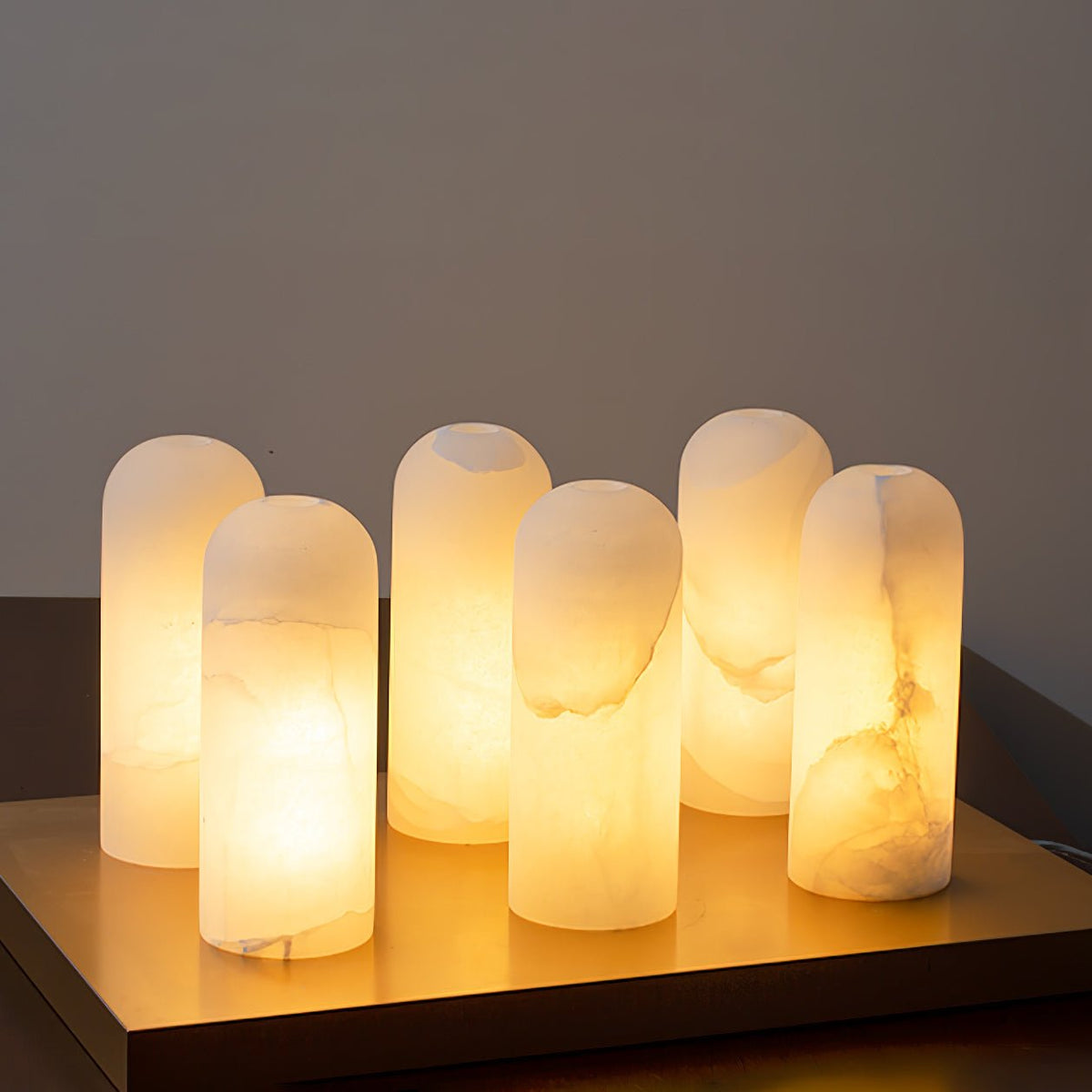 Vaelara Pendant Alabaster Wall Light