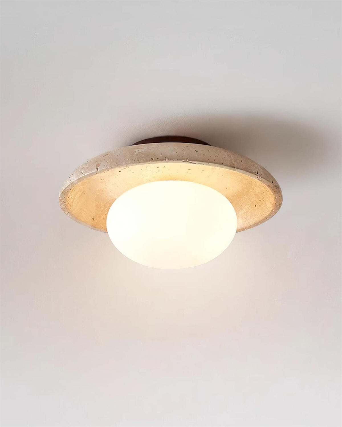 Mylie Travertine Ceiling Light