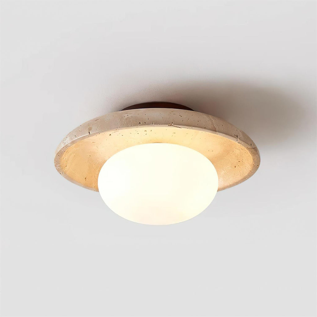Mylie Travertine Ceiling Light