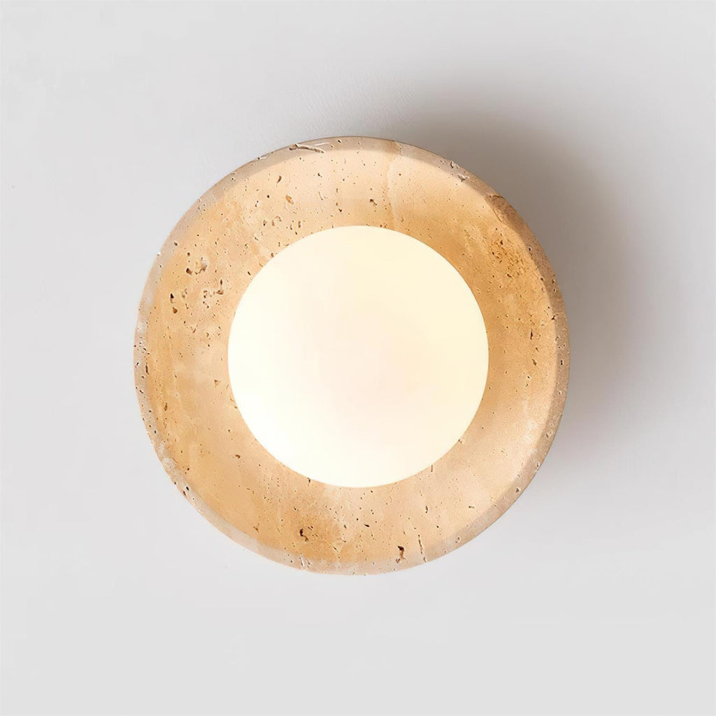 Mylie Travertine Ceiling Light