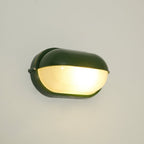 Nauticus Outdoor Wall Sconce IP54 Waterproof Porch Garden — Silver Gold Black Green