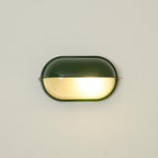 Nauticus Outdoor Wall Sconce IP54 Waterproof Porch Garden — Silver Gold Black Green