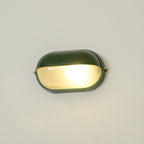 Nauticus Outdoor Wall Sconce IP54 Waterproof Porch Garden — Silver Gold Black Green