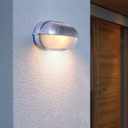 Nauticus Outdoor Wall Sconce IP54 Waterproof Porch Garden — Silver Gold Black Green