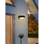 Nauticus Outdoor Wall Sconce IP54 Waterproof Porch Garden — Silver Gold Black Green