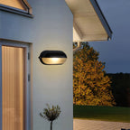 Nauticus Outdoor Wall Sconce IP54 Waterproof Porch Garden — Silver Gold Black Green