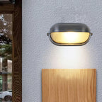 Nauticus Outdoor Wall Sconce IP54 Waterproof Porch Garden — Silver Gold Black Green