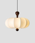 Jovian White Sculpted Pendant Lamp