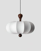 Jovian White Sculpted Pendant Lamp