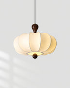 Jovian White Sculpted Pendant Lamp