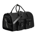 Men’s Suit Travel Bag – Foldable Garment Duffel Bag with Shoe Compartment, Waterproof Business Trip Carry-On Luggage Bag
