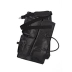 Travel Clothes Bag PU Leather Garment Duffel – Carry-On Suit Clothing Bag, Dress Clothes Bag & Weekend Duffel for Men Women