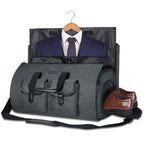 Men’s Suit Travel Bag – Foldable Garment Duffel Bag with Shoe Compartment, Waterproof Business Trip Carry-On Luggage Bag
