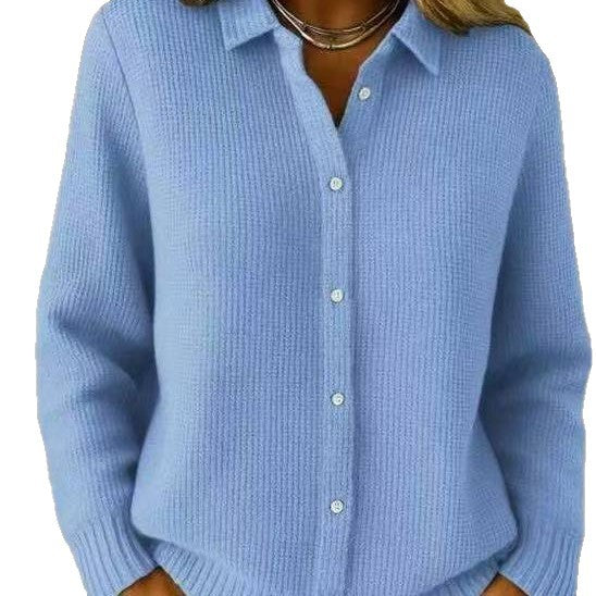 Elaine | Classic Knit Button Cardigan