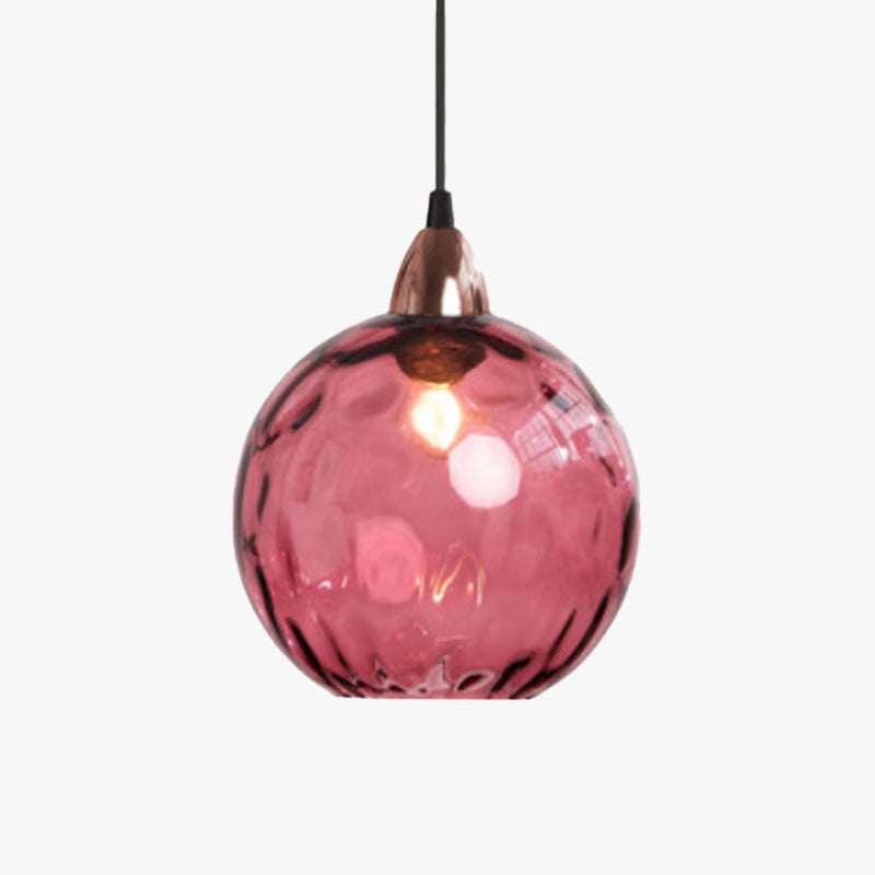 Water Ripple Glass Pendant Lights