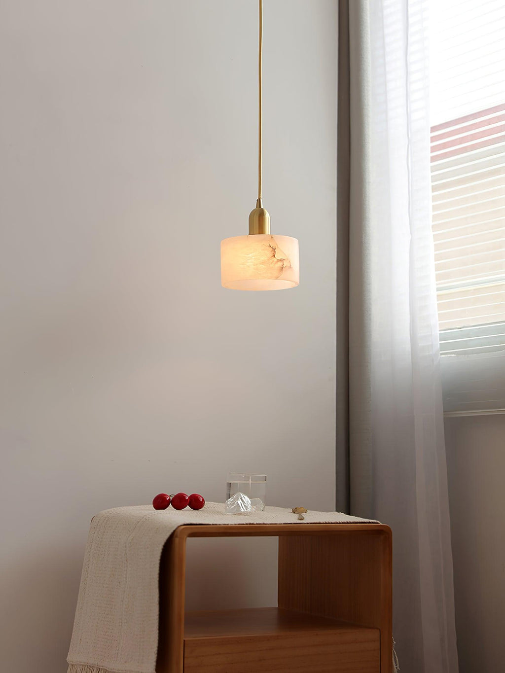 Brio  Alabaster Pendant Light