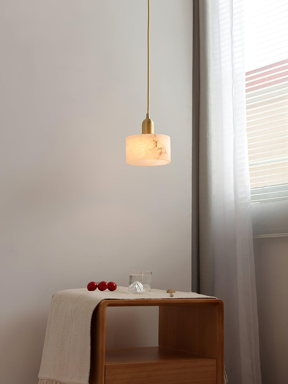 Brio  Alabaster Pendant Light