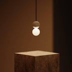 Cement Orb Pendant Light Natural Texture Hardwired Dining Room Kitchen — Cement Sandstone 4 Variants