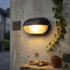 Nauticus Outdoor Wall Sconce IP54 Waterproof Porch Garden — Silver Gold Black Green