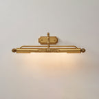 Pania Brass Linear Wall Lamp Modern LED Bedroom Living Room Mirror Light — 17 to 29 Inch