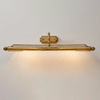Pania Brass Linear Wall Lamp Modern LED Bedroom Living Room Mirror Light — 17 to 29 Inch