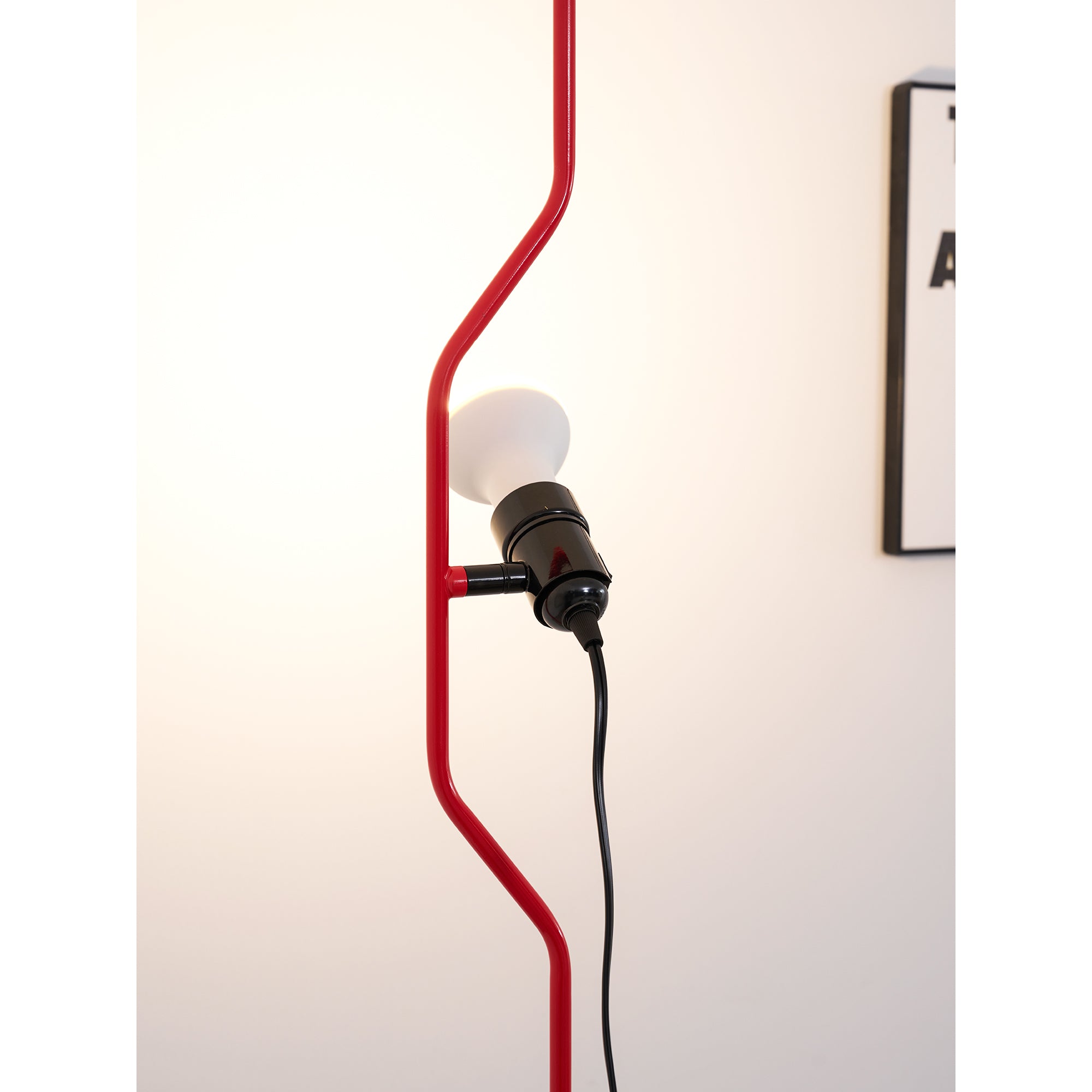 Floor-to-Ceiling Tension Cable Lamp Adjustable Spotlight LED Modern Living Room Bedroom Office — 4 Finishes