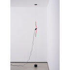 Floor-to-Ceiling Tension Cable Lamp Adjustable Spotlight LED Modern Living Room Bedroom Office — 4 Finishes