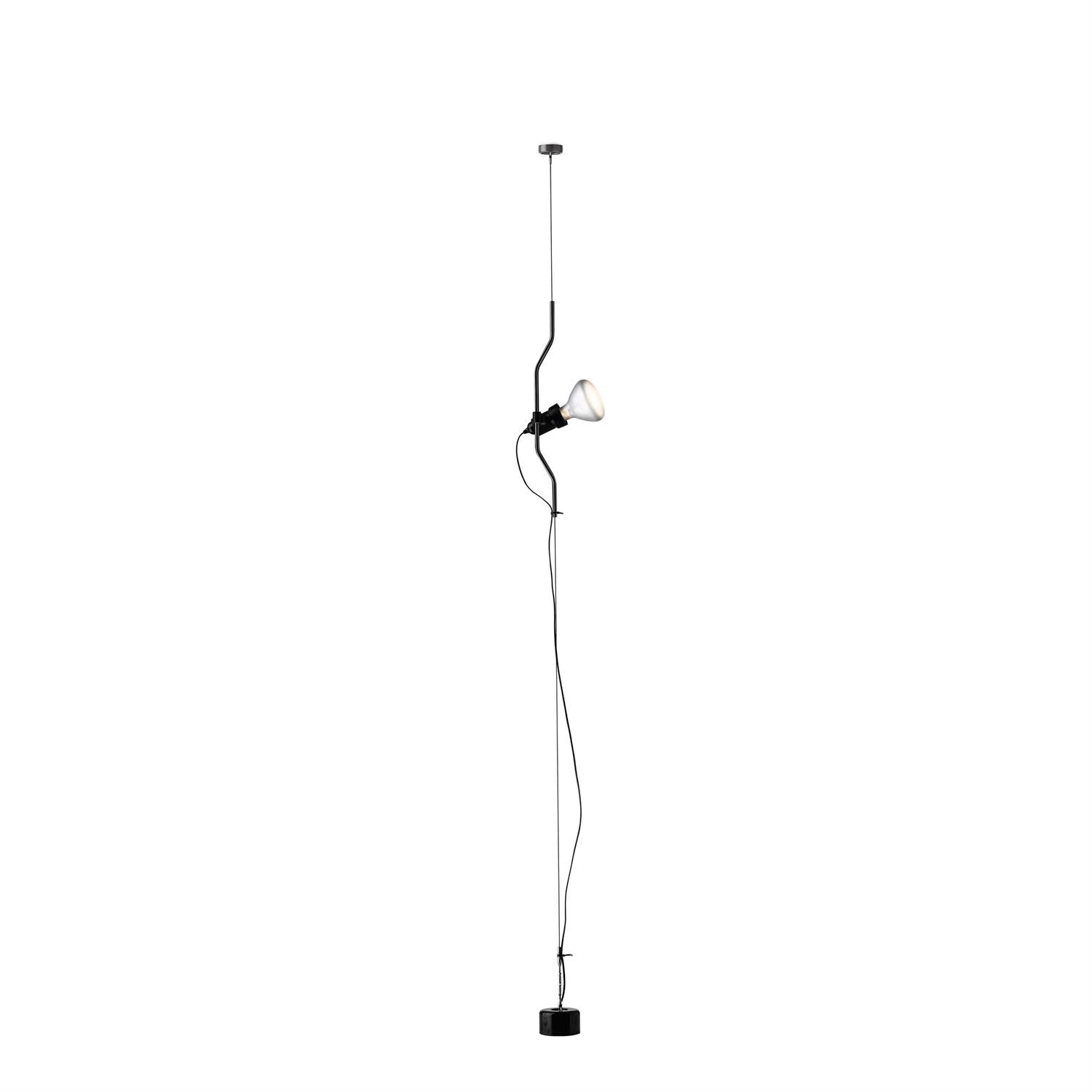 Floor-to-Ceiling Tension Cable Lamp Adjustable Spotlight LED Modern Living Room Bedroom Office — 4 Finishes