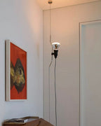 Floor-to-Ceiling Tension Cable Lamp Adjustable Spotlight LED Modern Living Room Bedroom Office — 4 Finishes