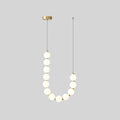 Brass & White Acrylic balls