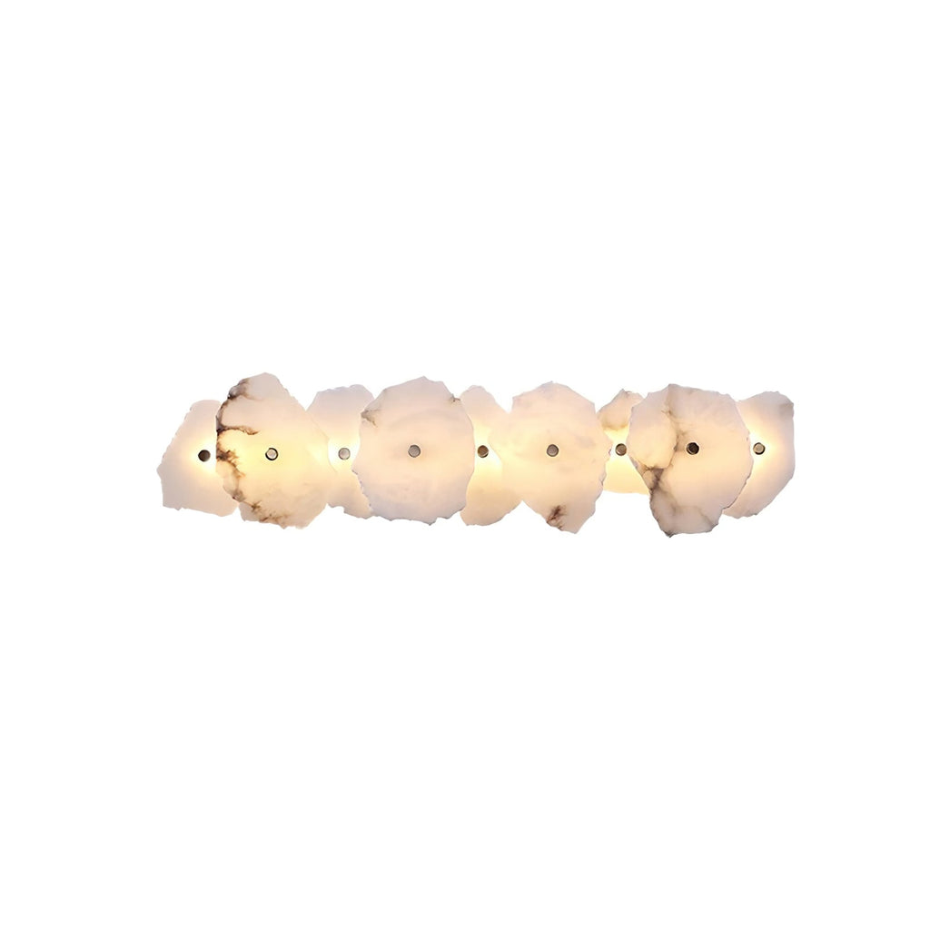 Ritta Alabaster Floral Wall Lamp