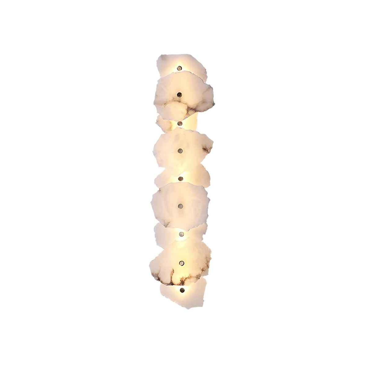 Ritta Alabaster Floral Wall Lamp