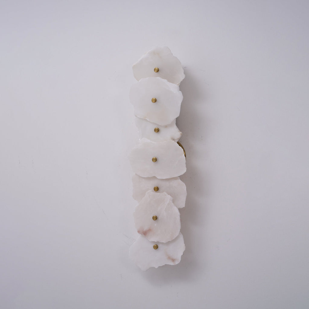 Ritta Alabaster Floral Wall Lamp
