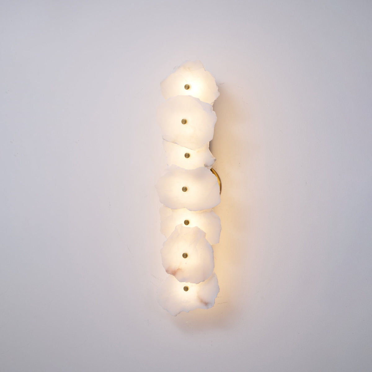 Ritta Alabaster Floral Wall Lamp