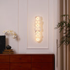 Cevra Elegant Alabaster Flower Wall Lamp