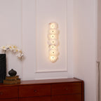 Cevra Elegant Alabaster Flower Wall Lamp