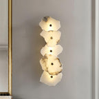 Ritta Alabaster Floral Wall Lamp