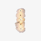 Cevra Elegant Alabaster Flower Wall Lamp