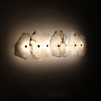 Ritta Alabaster Floral Wall Lamp