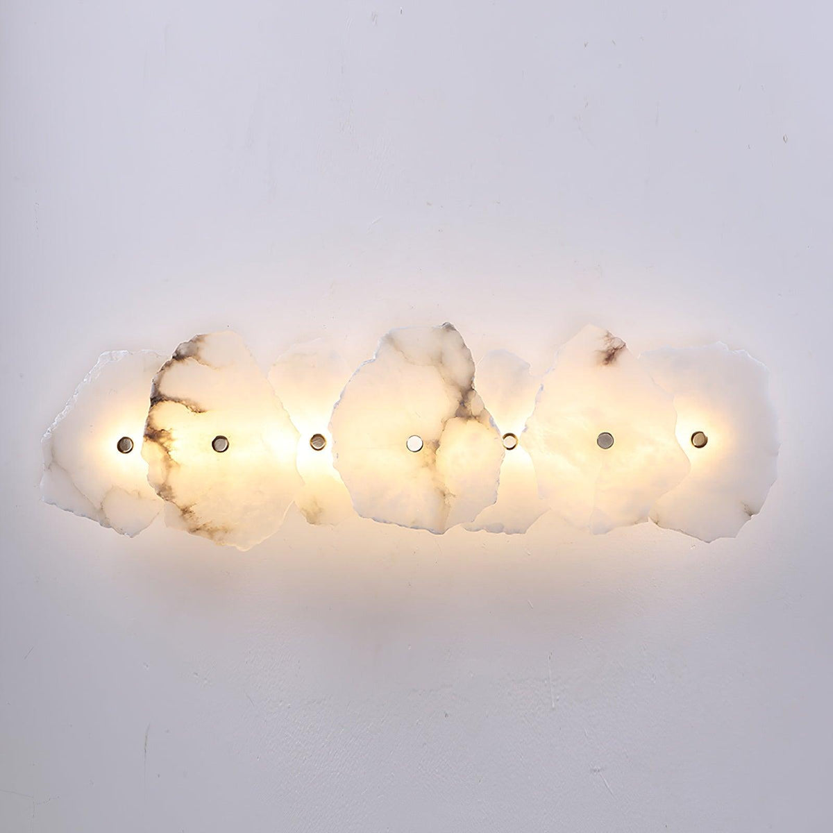 Ritta Alabaster Floral Wall Lamp