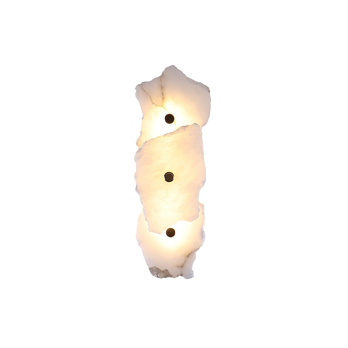 Cevra Elegant Alabaster Flower Wall Lamp